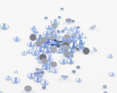 Blue Opal SS 12 Superior Glamour Hotfix steentjes per 144 stuks (1 gross)