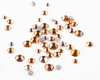 Amber SS 10 Superior Glamour Hotfix steentjes per 144 stuks (1 gross)