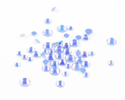 Blue Fire Opal Twinkle SS 6 Superior Glamour non-hotfix plakstenen per 144 stuks (1 gross)