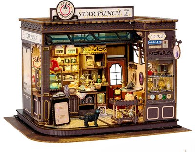 Mini Dollhouse - Shop - Magic Coffee Shop Star Punch