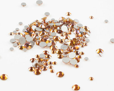 Amber SS 5 Superior Glamour non-hotfix plakstenen per 720 stuks (5 gross)