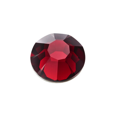 Vivid Siam HF 90070 (SS12) - Preciosa hotfix steentjes Chaton Rose Maxima per 144 stuks (1 gross)