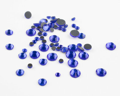 Cobalt SS 20 Premium DMC kwaliteit Hotfix steentjes per 720 stuks (5 gross)