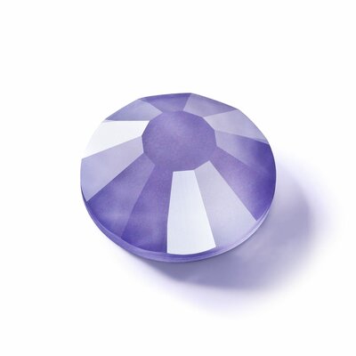 Crystal Neon Violet DF 00030 (SS10) - Preciosa non-hotfix plakstenen Chaton Rose Maxima (Neon Glow in the Dark) per 144 stuks (1 gross)