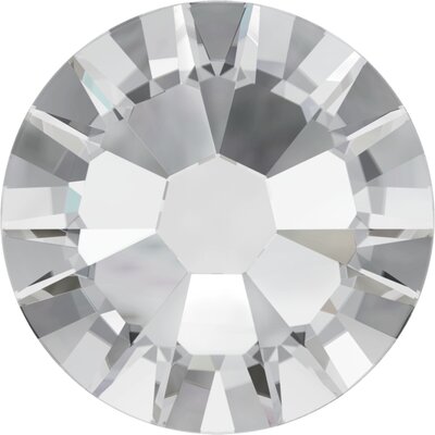 Crystal (001) SS8 - Swarovski Xilion Rose 2038 Hotfix Flatback per 144 stuks