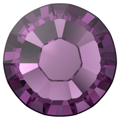 Amethyst (204) SS8 - Swarovski Xilion Rose 2038 Hotfix Flatback per 144 stuks