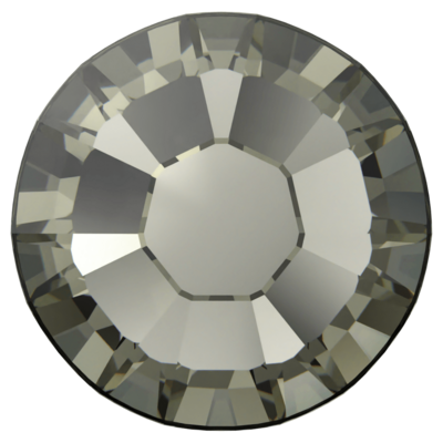 Black Diamond (215) SS6 - Swarovski Xilion Rose 2038 Hotfix Flatback per 144 stuks