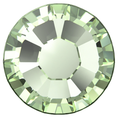Chrysolite (238) SS8 - Swarovski Xilion Rose 2038 Hotfix Flatback per 144 stuks
