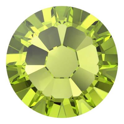 Citrus Green (337) SS8 - Swarovski Xilion Rose 2038 Hotfix Flatback per 144 stuks