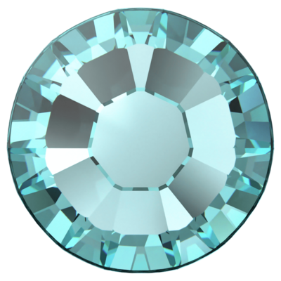 Light Turquoise (263) SS6 - Swarovski Xilion Rose 2038 Hotfix Flatback per 144 stuks