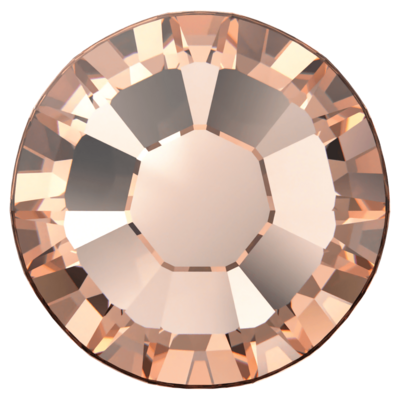 Light Peach (362) SS8 - Swarovski Xilion Rose 2038 Hotfix Flatback per 144 stuks