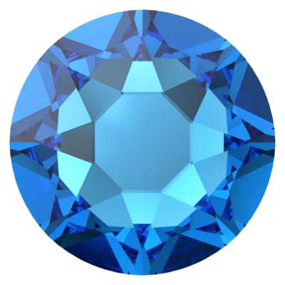 Capri Blue (243) SS16 - Swarovski Xirius Rose 2078 Hotfix Flatback per 144 stuks