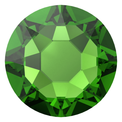 Fern Green (291) SS40 - Swarovski Xirius Rose 2078 Hotfix Flatback per 36 stuks
