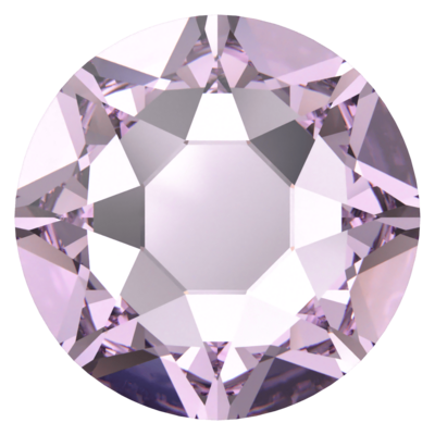 Light Amethyst (212) SS30 - Swarovski Xirius Rose 2078 Hotfix Flatback per 36 stuks