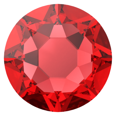 Light Siam (227) SS20 - Swarovski Xirius Rose 2078 Hotfix Flatback per 144 stuks