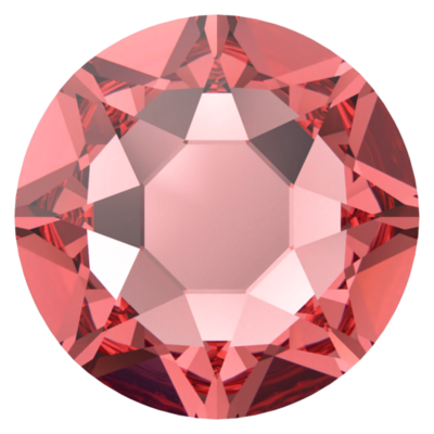 Padparadscha (542) SS40 - Swarovski Xirius Rose 2078 Hotfix Flatback per 36 stuks