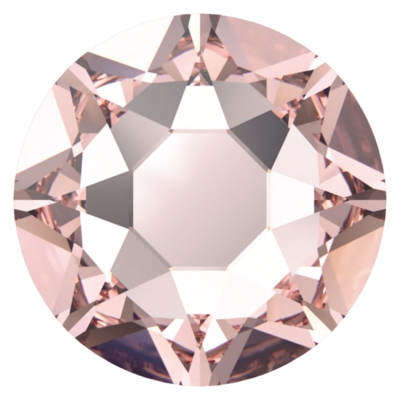 Vintage Rose (319) SS40 - Swarovski Xirius Rose 2078 Hotfix Flatback per 36 stuks