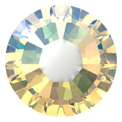 Crystal Shimmer (001 SHIM) SS10 - Swarovski Xilion Rose 2038 Hotfix Flatback per 144 stuks