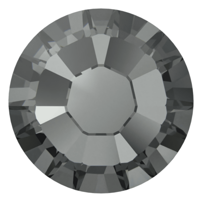Crystal Silver Night (001 SINI) SS8 - Swarovski Xilion Rose 2038 Hotfix Flatback per 144 stuks
