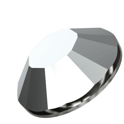 Crystal Light Chrome (001 LTCH) SS40 - Swarovski Xirius Rose 2078 Hotfix Flatback per 36 stuks