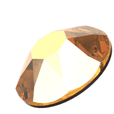 Crystal Metallic Sunshine (001 METSH) SS40 - Swarovski Xirius Rose 2078 Hotfix Flatback per 36 stuks