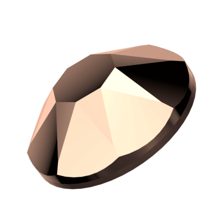 Crystal Rose Gold (001 ROGL) SS34 - Swarovski Xirius Rose 2078 Hotfix Flatback per 36 stuks