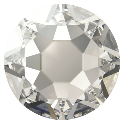 Crystal Silver Shade (001 SSHA) SS30 - Swarovski Xirius Rose 2078 Hotfix Flatback per 36 stuks