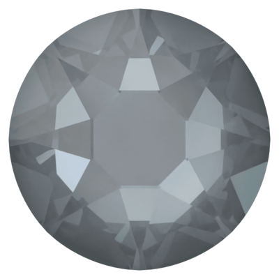 Crystal Dark Grey Ignite (001 L111I) SS34 - Swarovski Xirius Rose 2078 Hotfix Flatback per 36 stuks