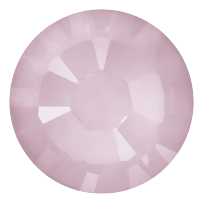 Crystal Soft Rose Ignite (001 L167I) SS10 - Swarovski Xilion Rose 2038 Hotfix Flatback per 144 stuks