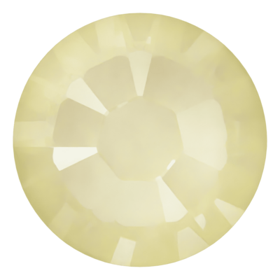 Crystal Soft Yellow Ignite (001 L169I) SS10 - Swarovski Xilion Rose 2038 Hotfix Flatback per 144 stuks