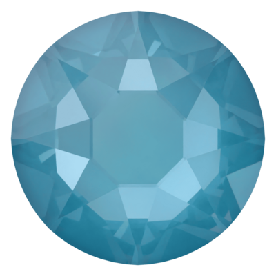 Crystal Teal Ignite (001 L178I) SS34 - Swarovski Xirius Rose 2078 Hotfix Flatback per 36 stuks