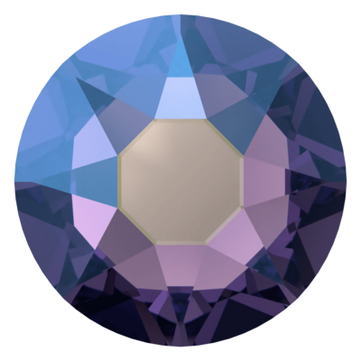 Tanzanite Shimmer (539) SS30 - Swarovski Xirius Rose 2078 Hotfix Flatback per 36 stuks