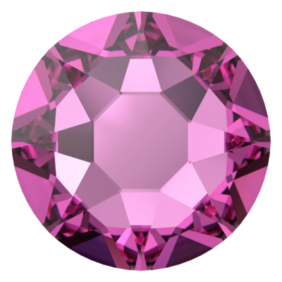 Dark Rose (1201 TCF™) SS16 - Swarovski Xirius Rose 2078 Hotfix Flatback per 144 stuks