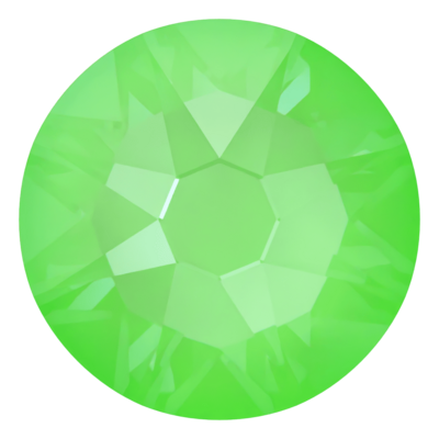 Crystal Electric Green Ignite (001 L135I) SS20 - Swarovski Xirius Rose 2078 Hotfix Flatback per 144 stuks