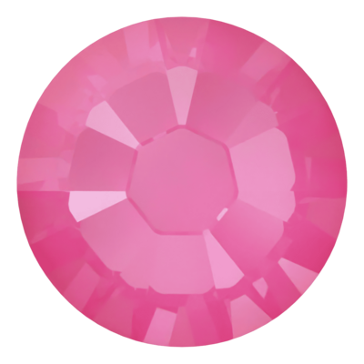 Crystal Electric Pink Ignite (001 L137I) SS10 - Swarovski Xilion Rose 2038 Hotfix Flatback per 144 stuks