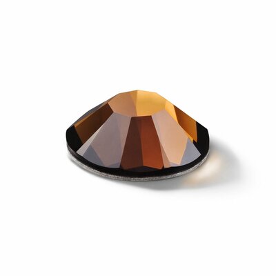 Chocolate HF 10250 (SS6) - Preciosa hotfix steentjes Chaton Rose Maxima per 144 stuks (1 gross)
