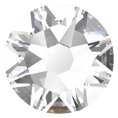 Crystal (001) SS48 - Swarovski Xirius Rose 2078 Hotfix Flatback per 24 stuks