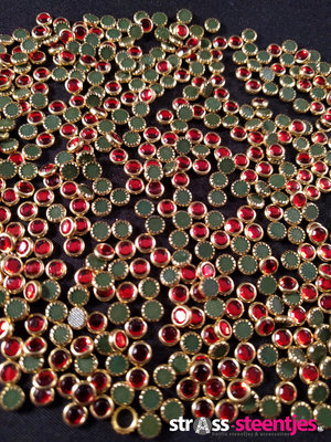 Hotfix Trim SS 16 Kleur Goud-Rood