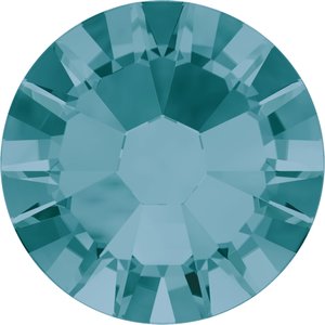 Swarovski hotfix steentjes kleur Blue Zircon (229) SS 10